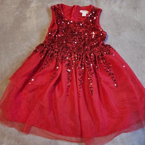 Cat & Jack Red Dress - Picture 1 of 2